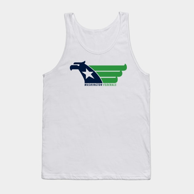 DEFUNCT - Washington Federals Tank Top by LocalZonly